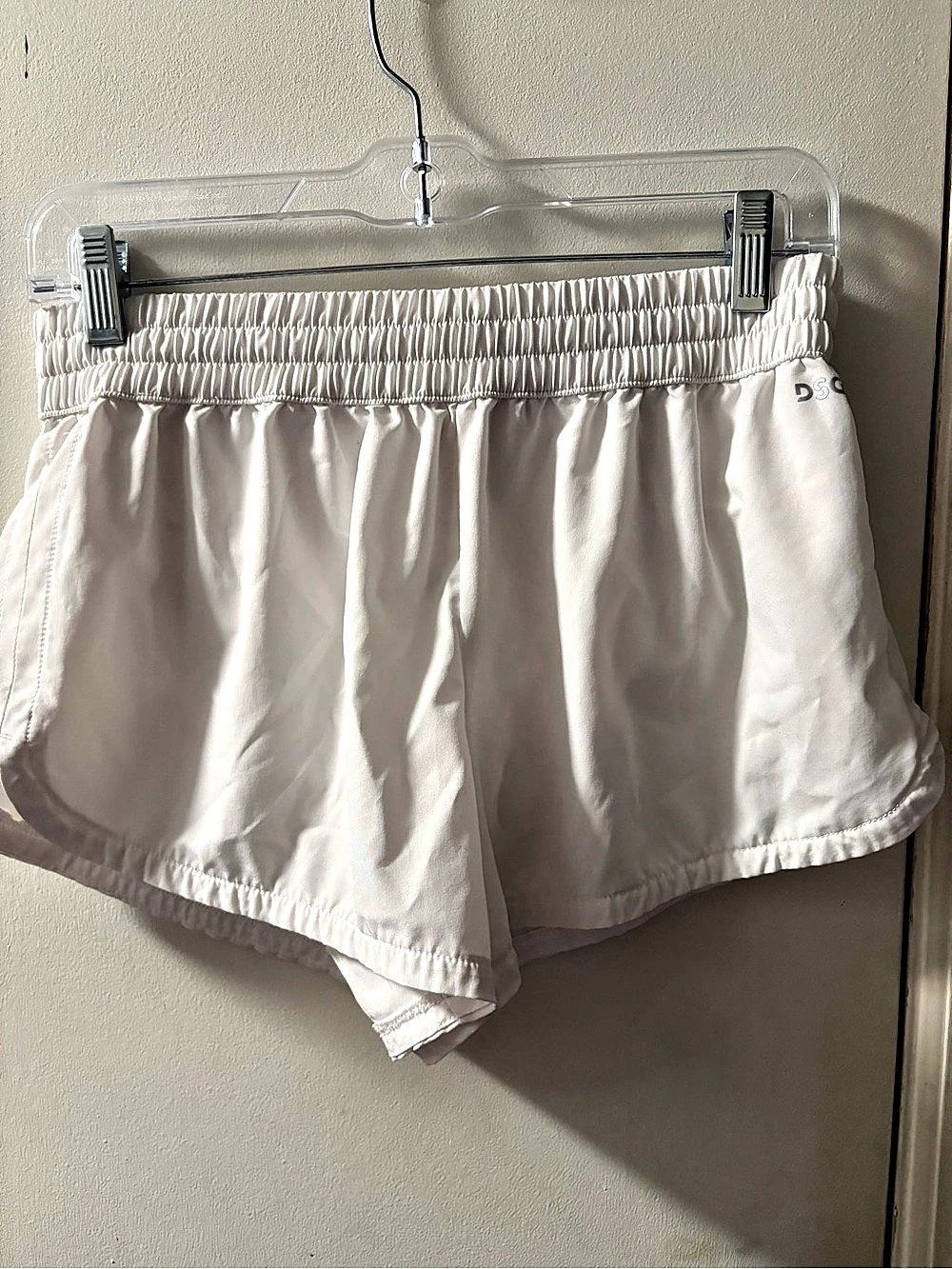 DSG Women'Small Stride Shorts Athletic White Small